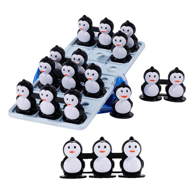 Kids Toys Penguin Balance Table Game Seesaw Math Concentrate Toy Education Stem